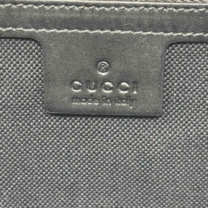 Pre-Owned Gucci Black Canvas Designer Handbag