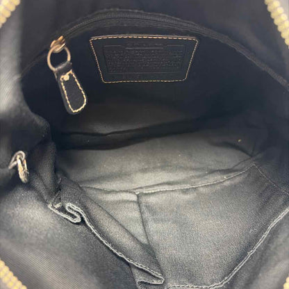 Pre-Owned Coach Black Fabric Handbag