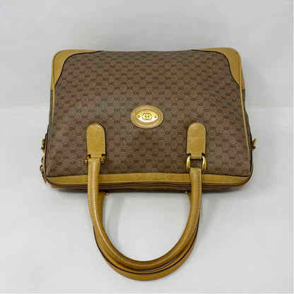 Pre-Owned Gucci Monogram Canvas Designer Handbag