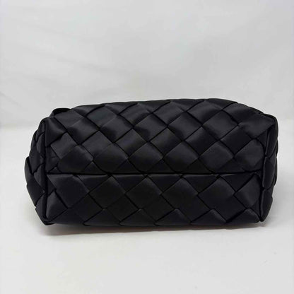 Pre-Owned Ah-Dorned Black Fabric Handbag
