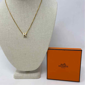 Pre-Owned Hermes Gold Multi Metal Designer Jewelry