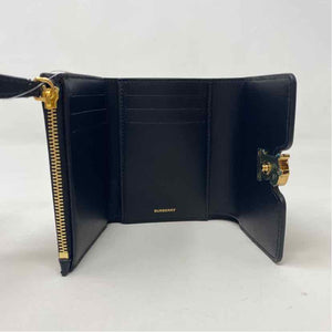 Pre-Owned Burberry Black Leather Designer Wallet