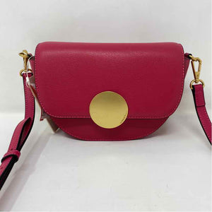 Pre-Owned Oryany Hot Pink Leather Handbag