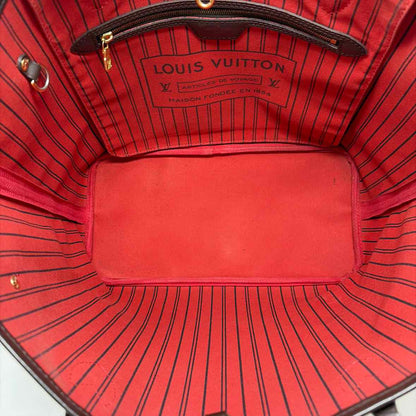 Pre-Owned Louis Vuitton Damier Eben Canvas Designer Handbag