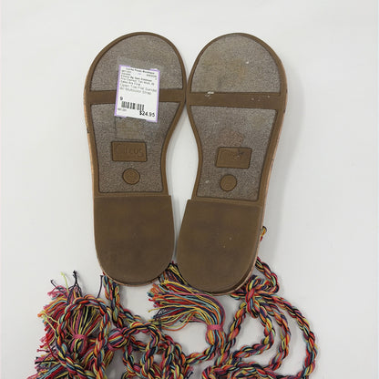 Pre-Owned Shoe Size 9 Circus By Sam Edelman Tan Multi Sandals
