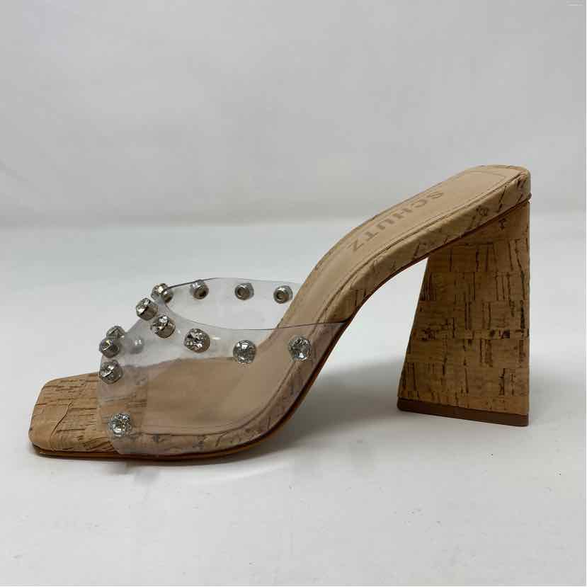 Pre-Owned Shoe Size 6 Schutz Tan Heels