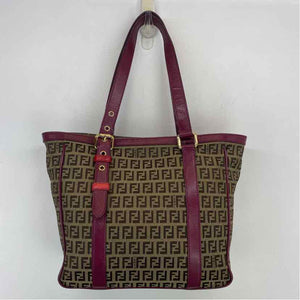 Pre-Owned Fendi Monogram Canvas Handbag