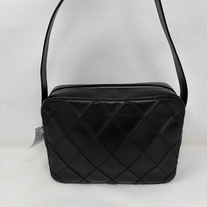 Pre-Owned Chanel Black Leather Designer Handbag