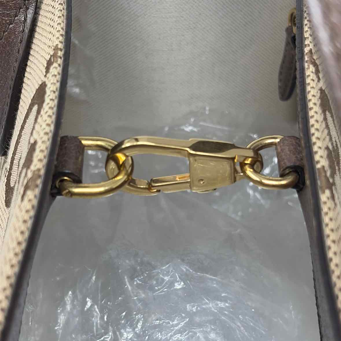Pre-Owned Gucci Monogram Canvas Designer Handbag