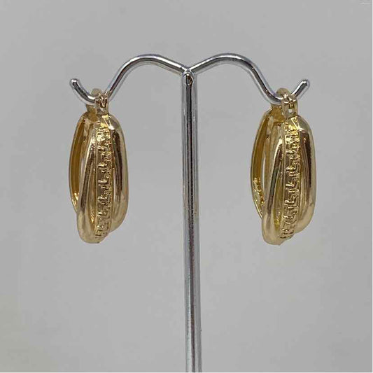 Gold Metal Earrings