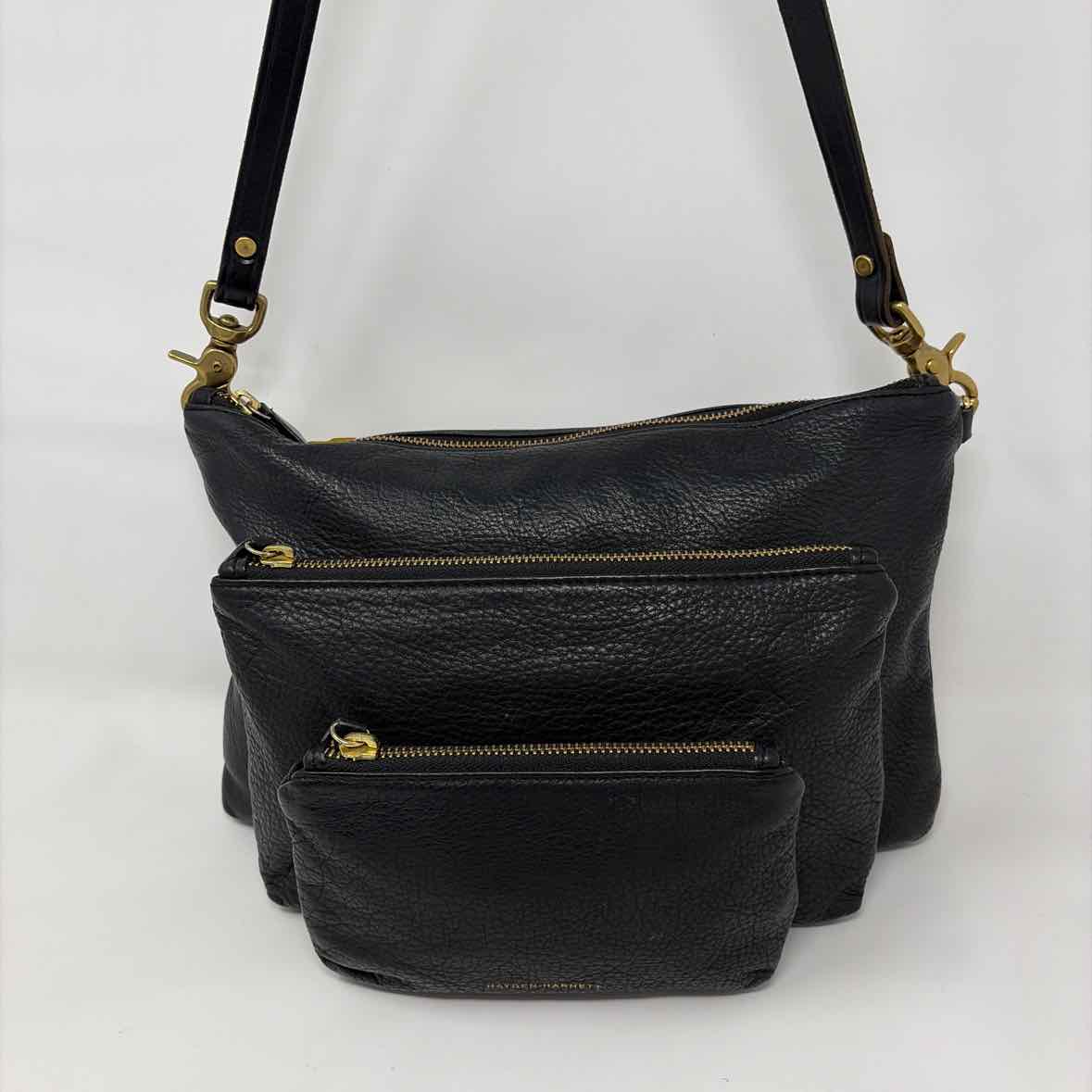 Pre-Owned Hayden Harnett Black Leather Handbag
