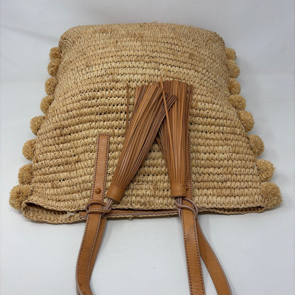 Pre-Owned Loeffler Randall Tan Woven Handbag