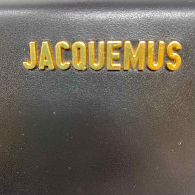 Pre-Owned Jacquemus Black Leather Designer Handbag