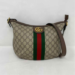 Pre-Owned Gucci Monogram Canvas Designer Handbag