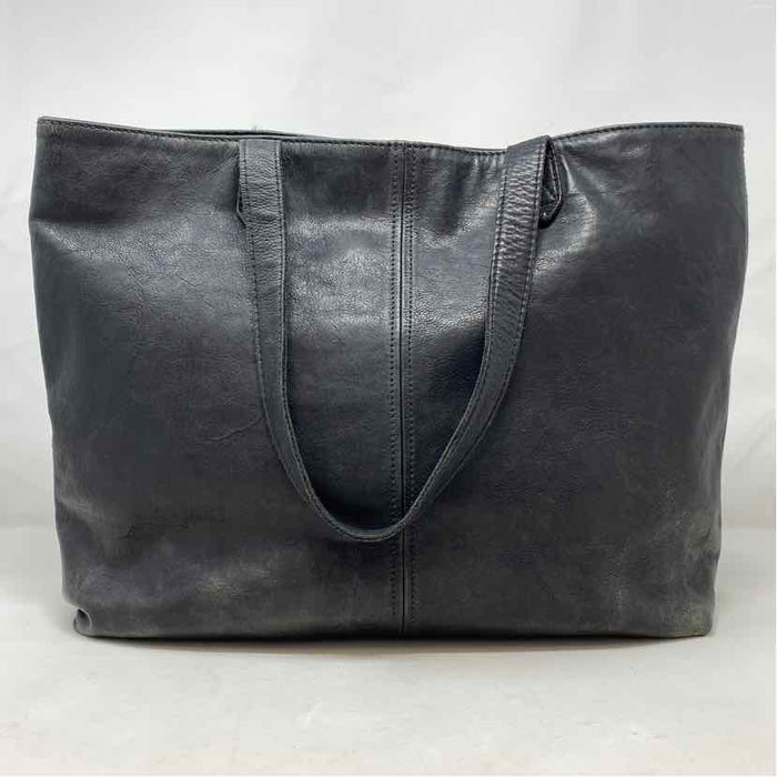 Pre-Owned RPS Black Leather Handbag