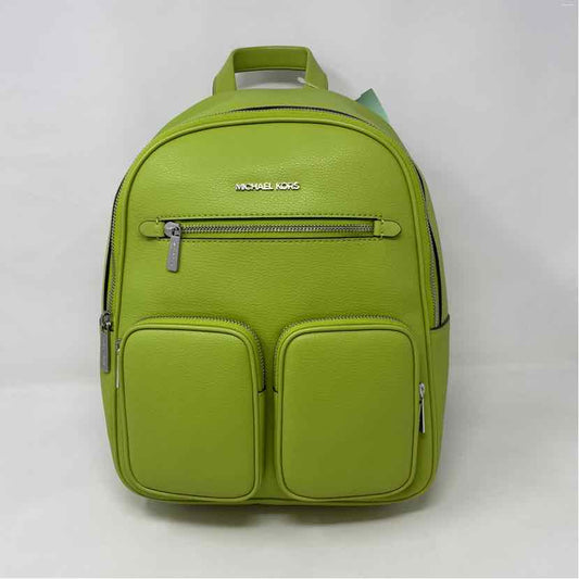 Pre-Owned Michael Kors Lime Green Leather Handbag