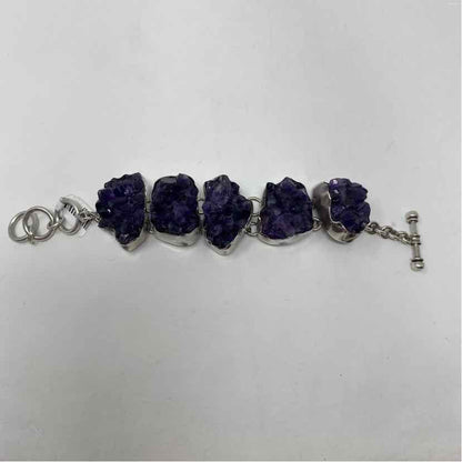 Pre-Owned Charles Albert Purple Stones Bracelet