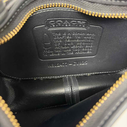 Pre-Owned Coach Black Leather Handbag