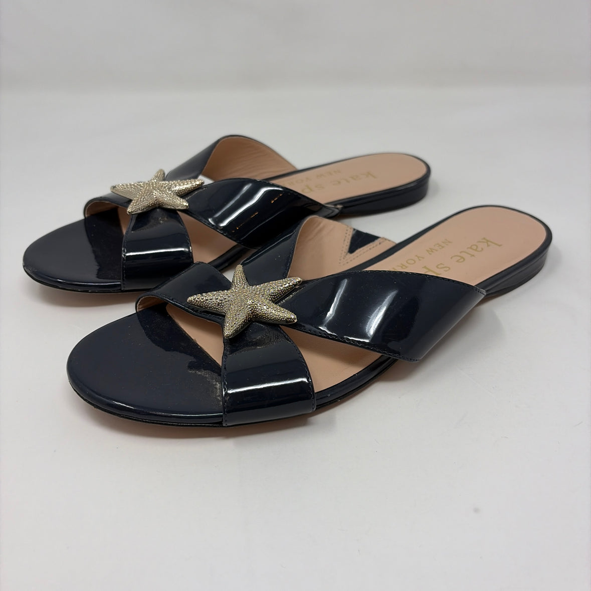 Pre-Owned Shoe Size 9 Kate Spade Navy Sandals