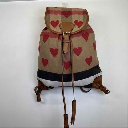 Pre-Owned Burberry Plaid Canvas Designer Handbag