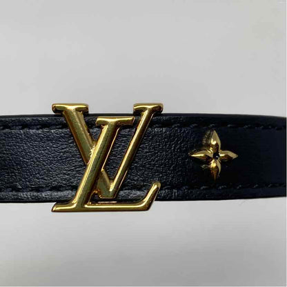 Pre-Owned Louis Vuitton Black Leather Designer Jewelry