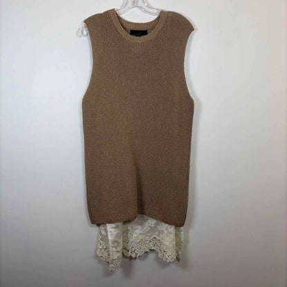 Pre-Owned Size M ZARA Tan Casual Dress