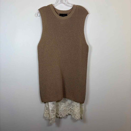 Pre-Owned Size M ZARA Tan Casual Dress