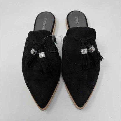 Pre-Owned Shoe Size 9 Stuart Weitzman Black Mule