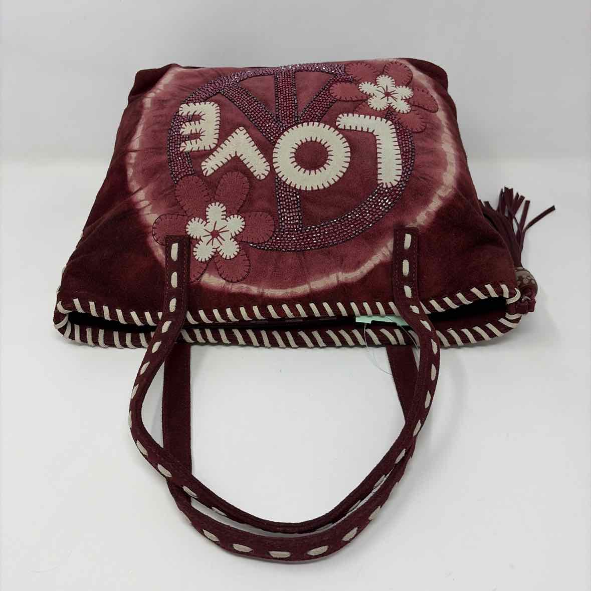 Pre-Owned Isabella Fiore Red Leather Handbag