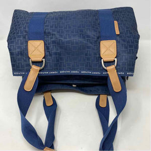 Pre-Owned Tommy Hilfiger Navy Nylon Handbag