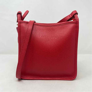 Pre-Owned Longchamp Red Leather Handbag