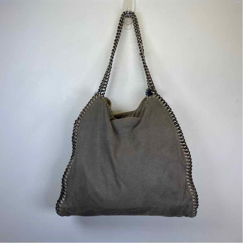 Pre-Owned Stella McCartney Grey Fabric Designer Handbag