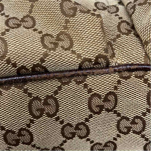 Pre-Owned Gucci Monogram Canvas Designer Handbag