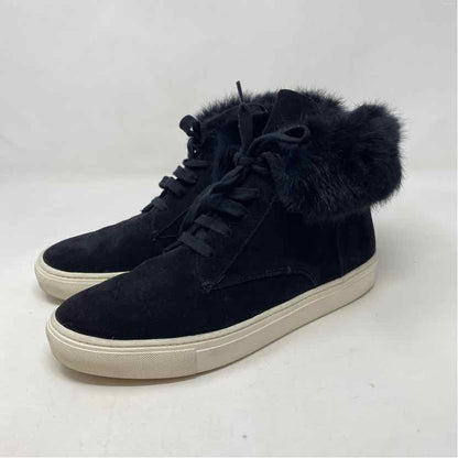 Pre-Owned Shoe Size 10 VINCE Black Sneaker