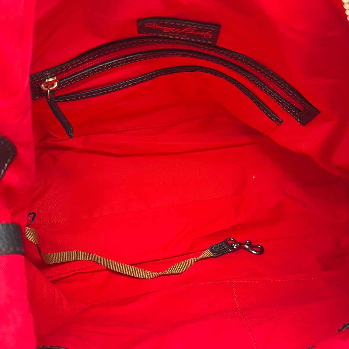 Pre-Owned Dooney & Bourke Black Leather Handbag