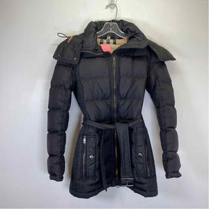 Pre-Owned Burberry Black Nylon Women Size S Designer Clothes