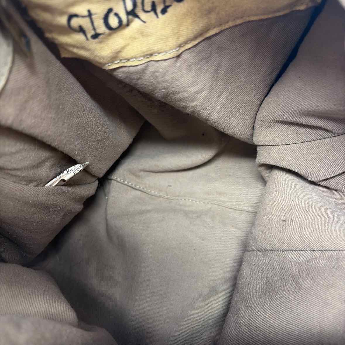 Pre-Owned Giorgio Brato Tan Leather Handbag