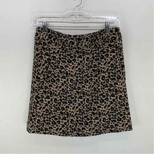 Pre-Owned Size 2/S LOFT Cheetah Skirt