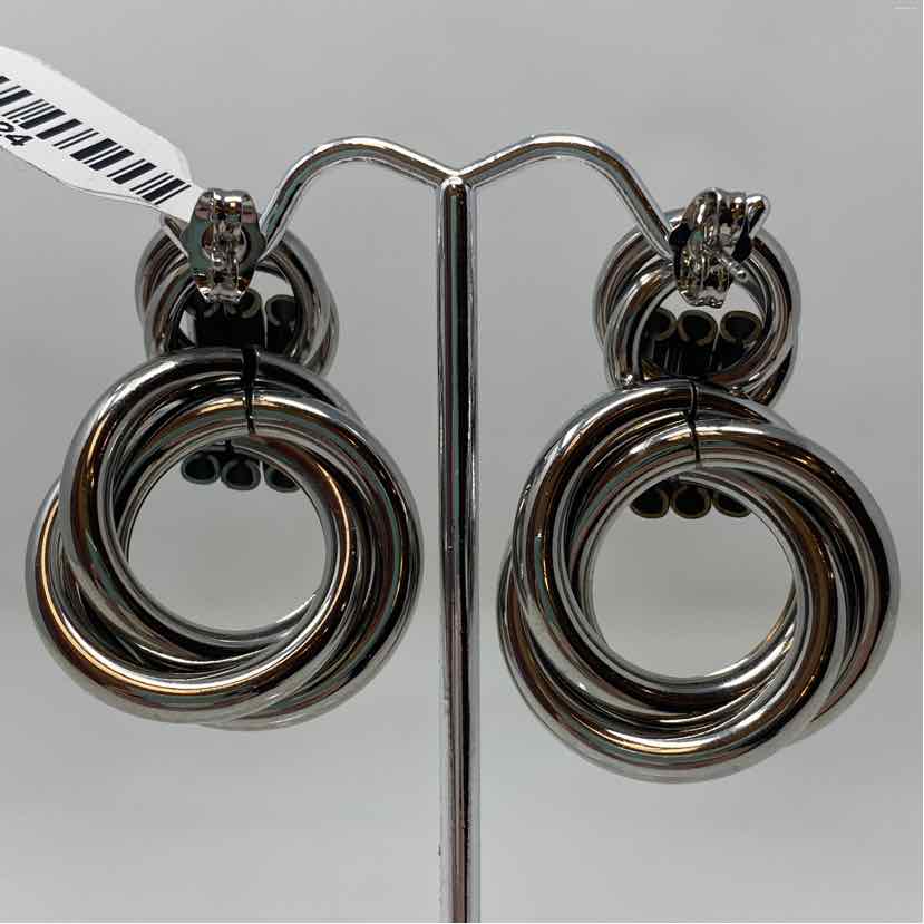 Silver Metal Earrings