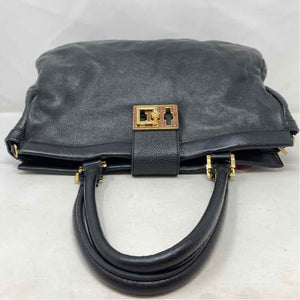 Pre-Owned Tory Burch Black Leather Handbag