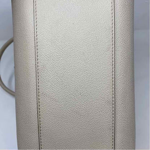 Pre-Owned Burberry White Leather Designer Handbag