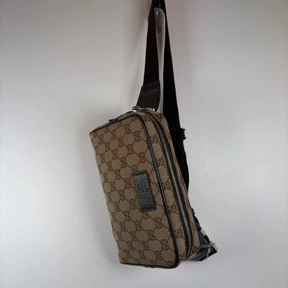 Pre-Owned Gucci Monogram Canvas Designer Handbag