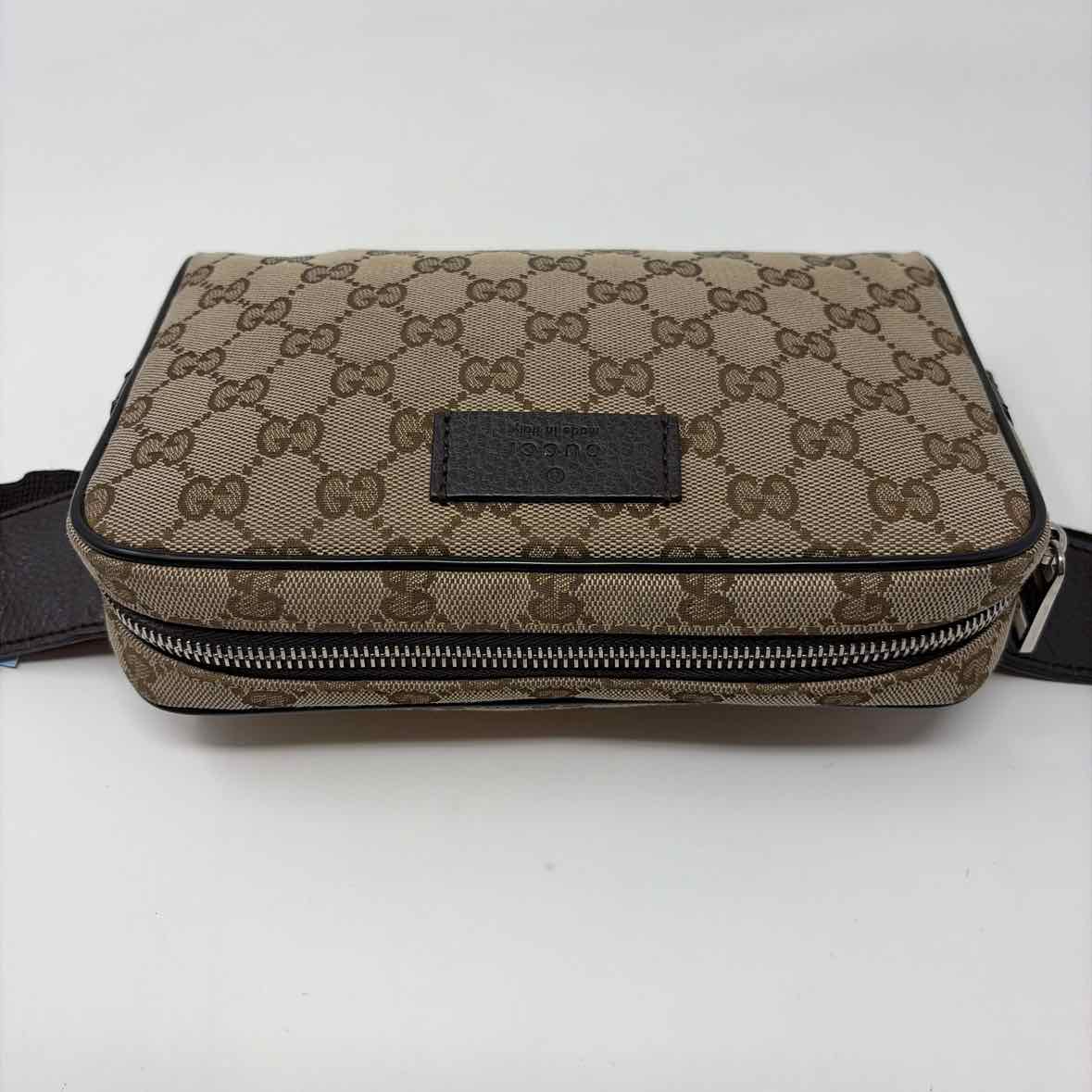 Pre-Owned Gucci Monogram Canvas Designer Handbag