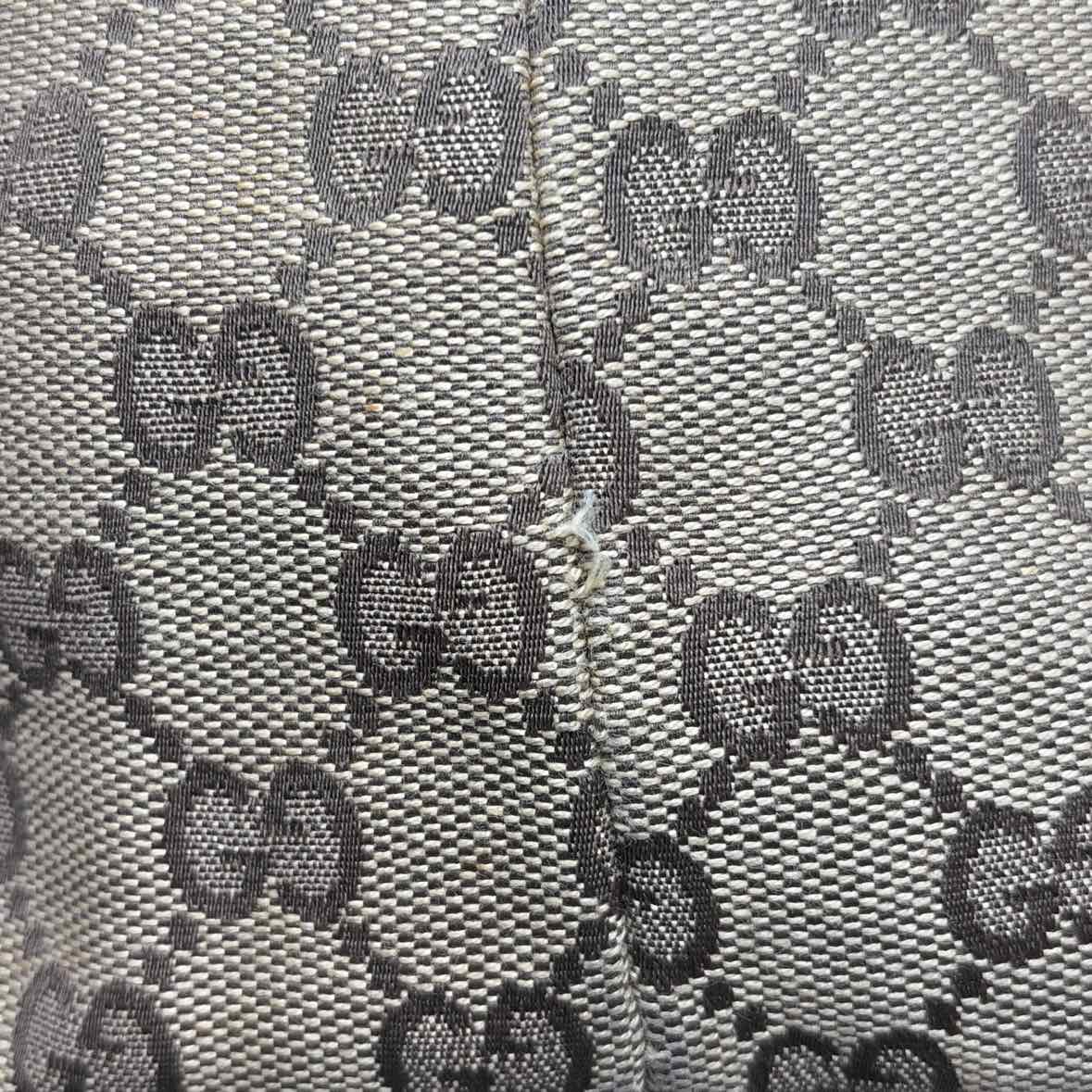 Pre-Owned Gucci Brown Fabric Designer Handbag
