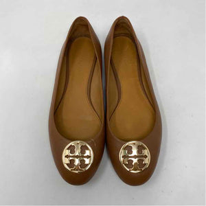 Pre-Owned Shoe Size 8.5 Tory Burch Camel Flats