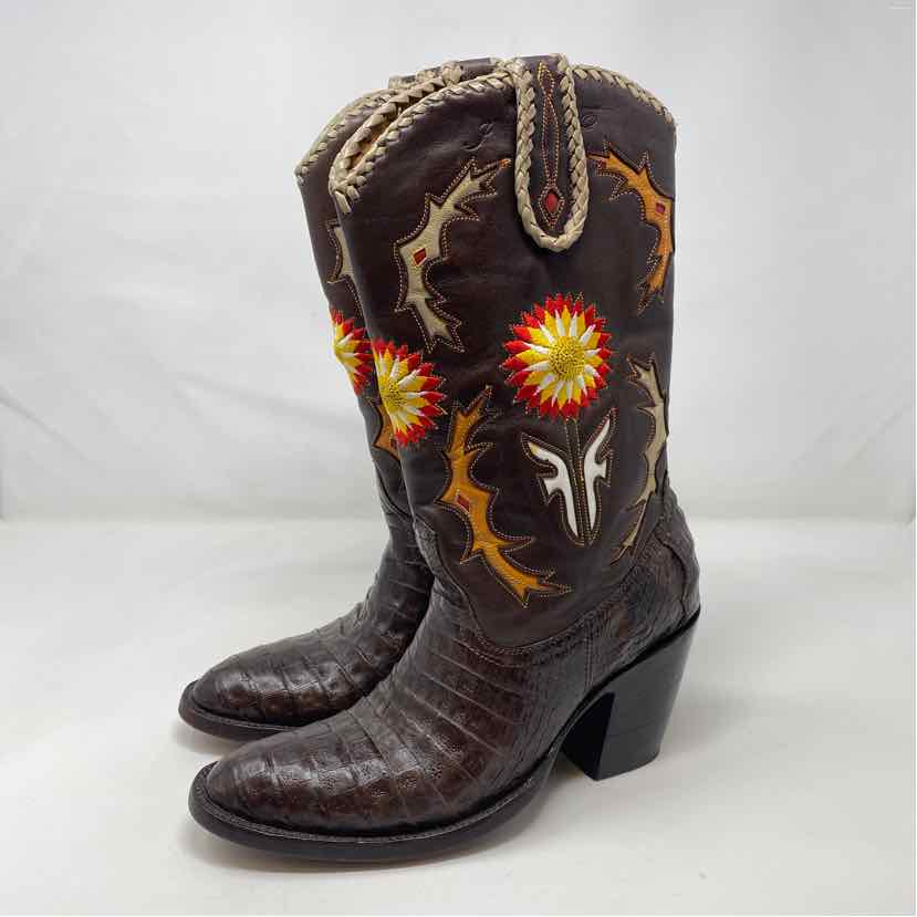 Pre-Owned Shoe Size 6 Jennifer Estess Brown Boots