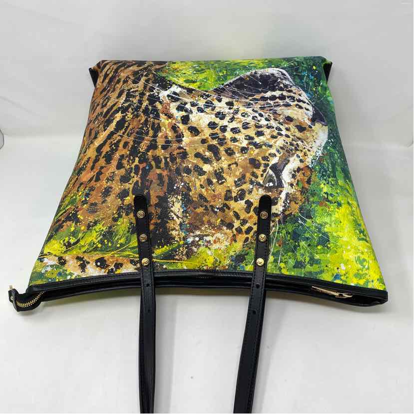 Pre-Owned Bagghy Green Leather Handbag