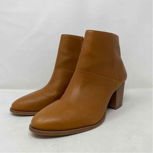 Pre-Owned Shoe Size 10 Madewell Cognac Booties