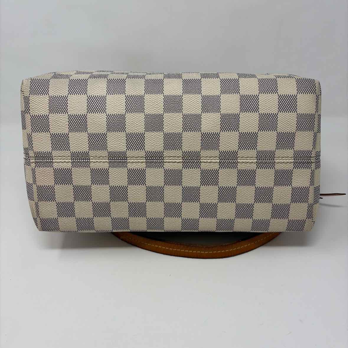Pre-Owned Louis Vuitton Damier Azur Canvas Designer Handbag