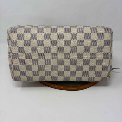 Pre-Owned Louis Vuitton Damier Azur Canvas Designer Handbag